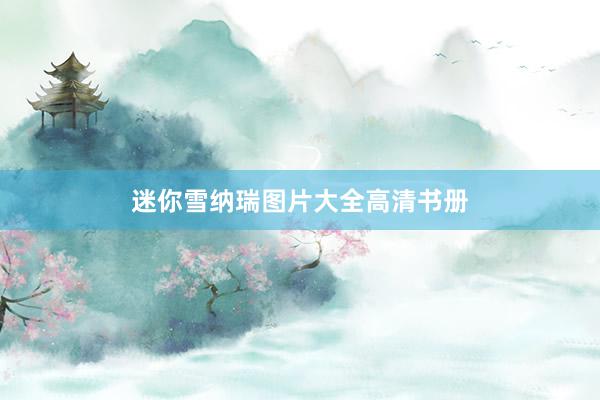 迷你雪纳瑞图片大全高清书册
